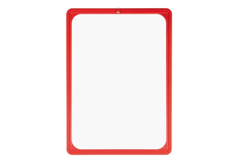 Plakatrahmensystem - 100er Serie Plakatrahmen, Rot, DIN A5, 5 St. / Pack.