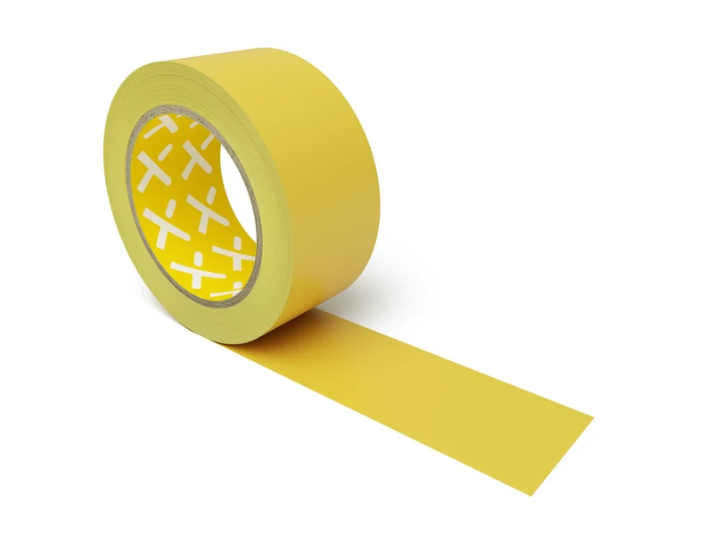 Longlife Low Duty - Bodenmarkierung Bandware, selbstklebend 50mm, Gelb, 3 Ro. / Pack.