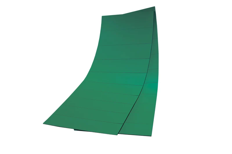 Lager-Schild Etikett, magnetisch, Grün, 25 x 200mm (H x B), 100 St. / Pack.