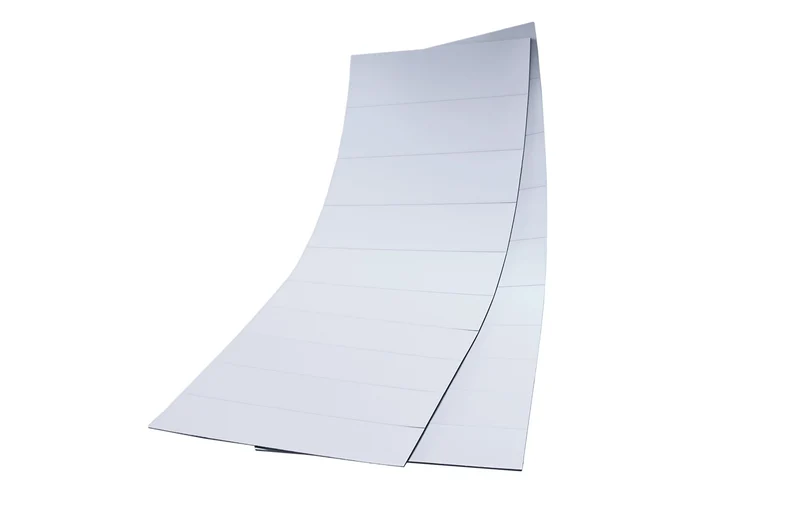 Lager-Schild Etikett, magnetisch, Weiß, 25 x 150mm (H x B), 100 St. / Pack.
