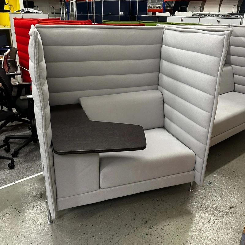Vitra Alcove Highback Work grau