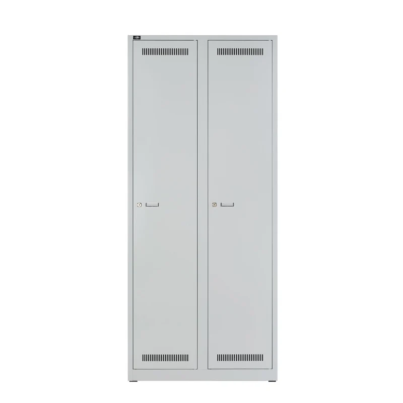 Garderobenschrank LIGHT | 2 Abteile, Breite 800 mm