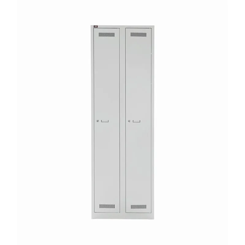 Garderobenschrank LIGHT | 2 Abteile, Breite 600 mm