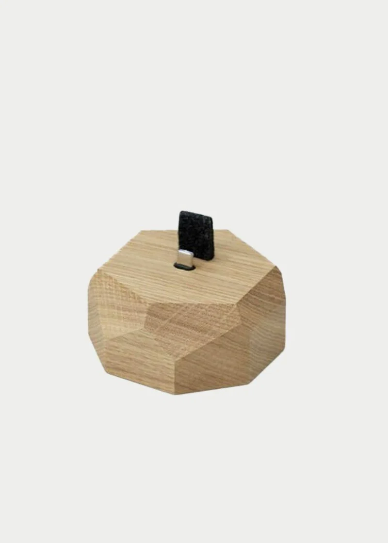 Wooden Android Dock- Polygonal