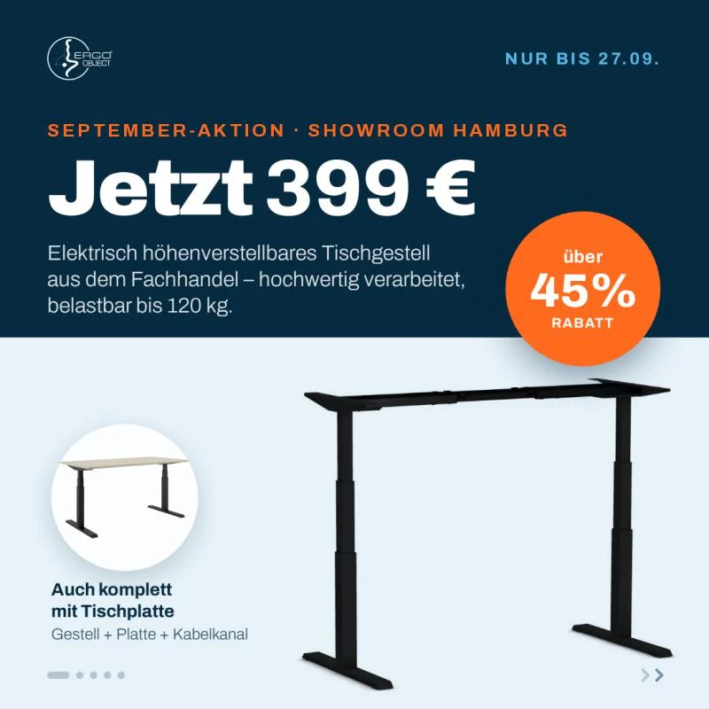 Twist Motor-Tischgestell / Eigenmarke Räumungsverkauf wegen Umzug