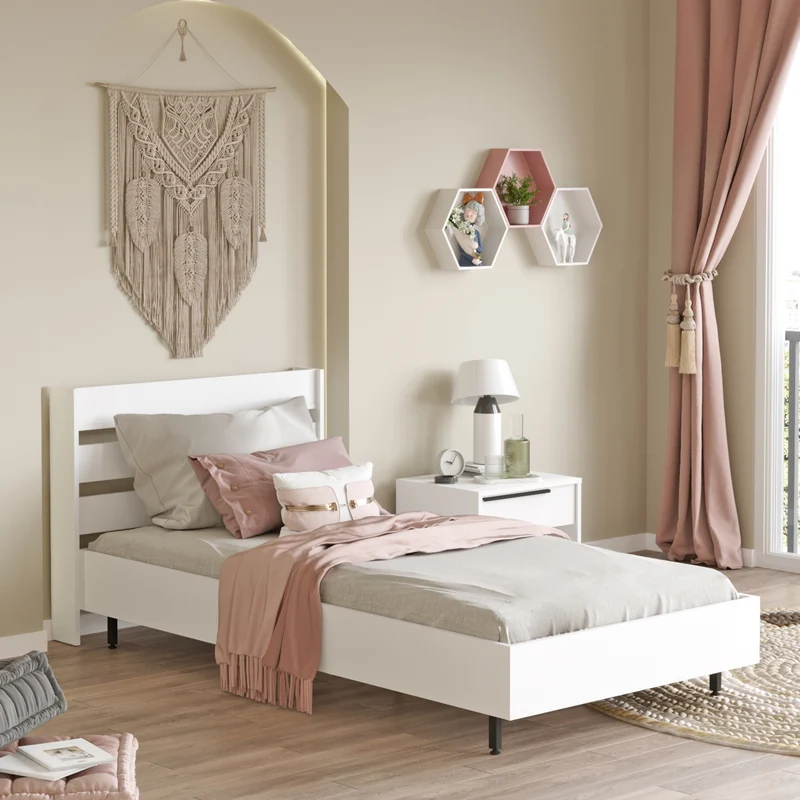 Einzelbett Vesanto 100x200 cm [en.casa]