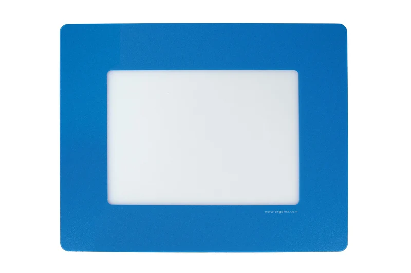 LongLife Klarsicht - Bodenmarkierung Bodenfenster, selbstklebend DIN A4, Hellblau, 10 St. / Pack.