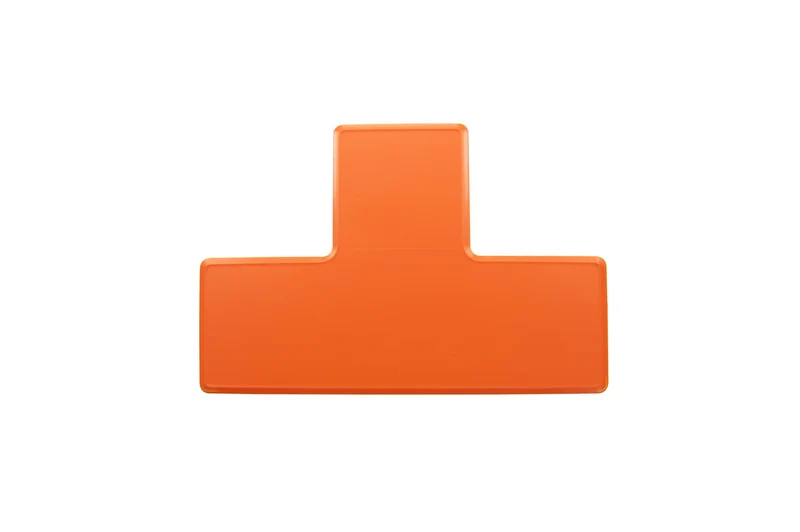 LongLife HD - Bodenmarkierung T-Stück, selbstklebend 50mm, Orange, 20 St. / Pack.
