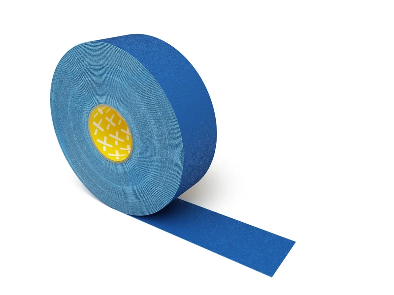 Longlife Grip - Bodenmarkierung Bandware, selbstklebend, 75mm, Dunkelblau
