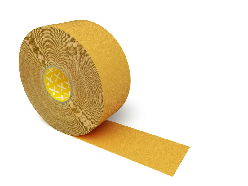 Longlife Grip - Bodenmarkierung Bandware, selbstklebend 100mm, Gelb