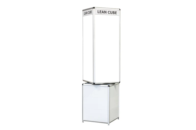 Visual Board - Info-/Planungssystem Lean Cube, drehbar, 500mm Breite
