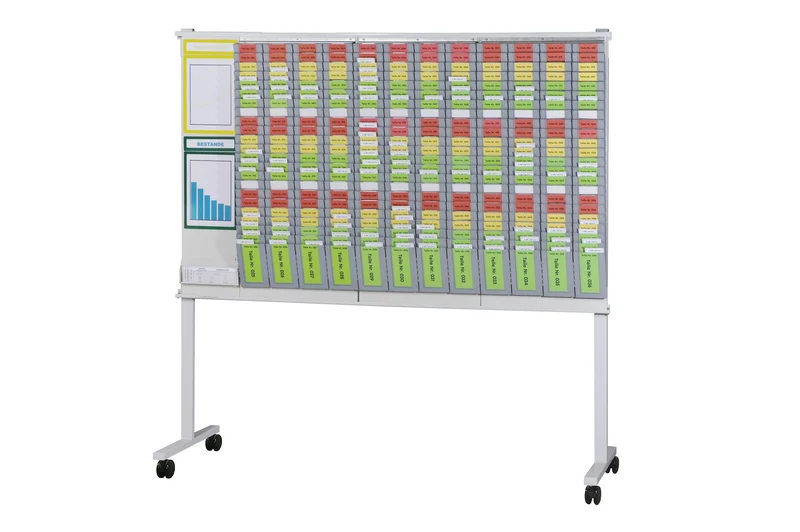 Systembox - Einstecksystem Starter-Set L, Standboard, L, Mobil auf Ständer, Set