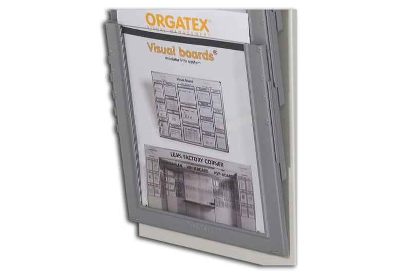 Systembox A4 - Einstecksystem Einsteckschild einfach, groß, 10 St. / Pack.