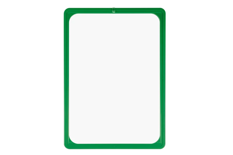 Plakatrahmensystem - 100er Serie Plakatrahmen, Grün, DIN A4, 5 St. / Pack.