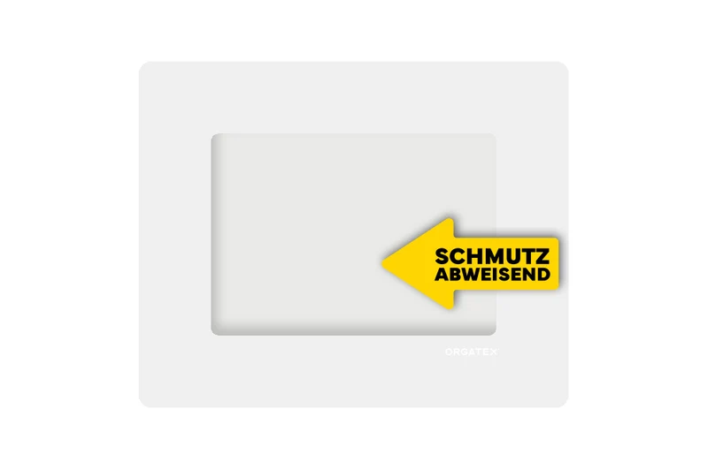 LongLife Klarsicht - Schmutzabweisend Bodenfenster, selbstklebend DIN A5, Weiß, 10 St. / Pack.