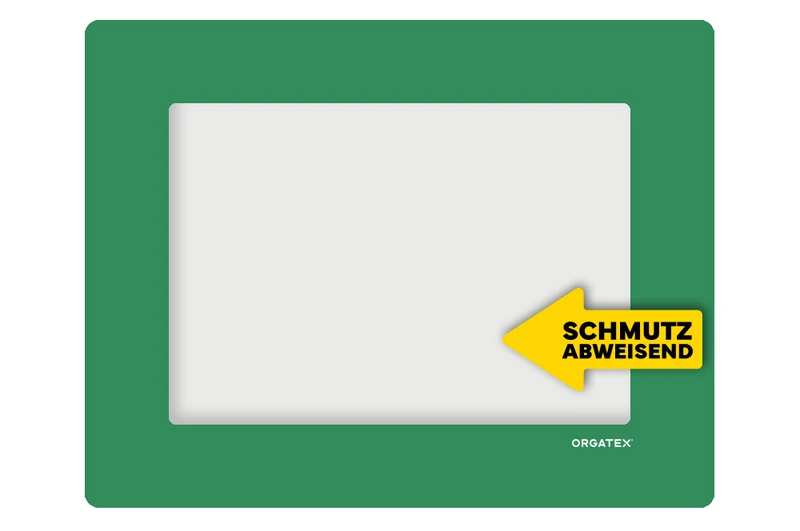 LongLife Klarsicht - Schmutzabweisend Bodenfenster, selbstklebend DIN A4, Grün, 10 St. / Pack.