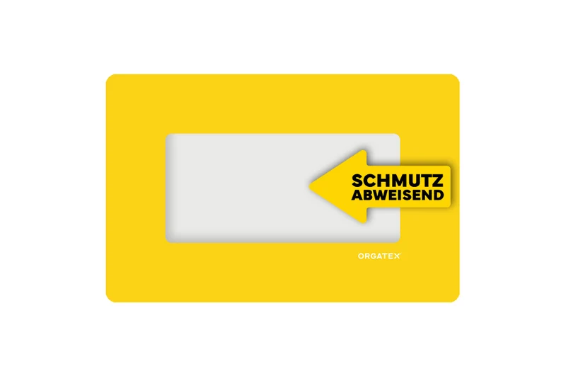LongLife Klarsicht - Schmutzabweisend Bodenfenster, selbstklebend 1/3 DIN A4, Gelb, 10 St. / Pack.
