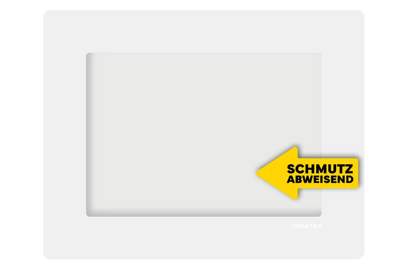 LongLife Klarsicht - Schmutzabweisend Bodenfenster, selbstklebend DIN A4, Weiß, 10 St. / Pack.