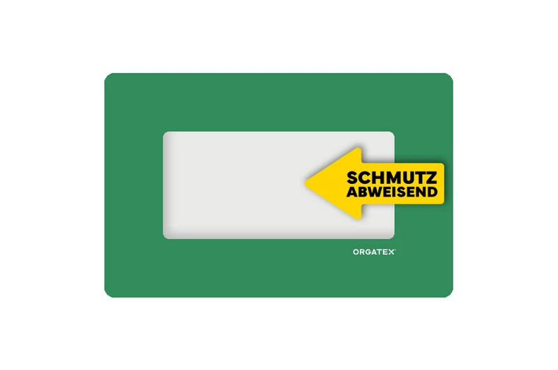 LongLife Klarsicht - Schmutzabweisend Bodenfenster, selbstklebend 1/3 DIN A4, Grün, 10 St. / Pack.