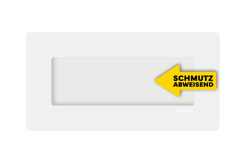 LongLife Klarsicht - Schmutzabweisend Bodenfenster, selbstklebend 1/2 DIN A4, Weiß, 10 St. / Pack.