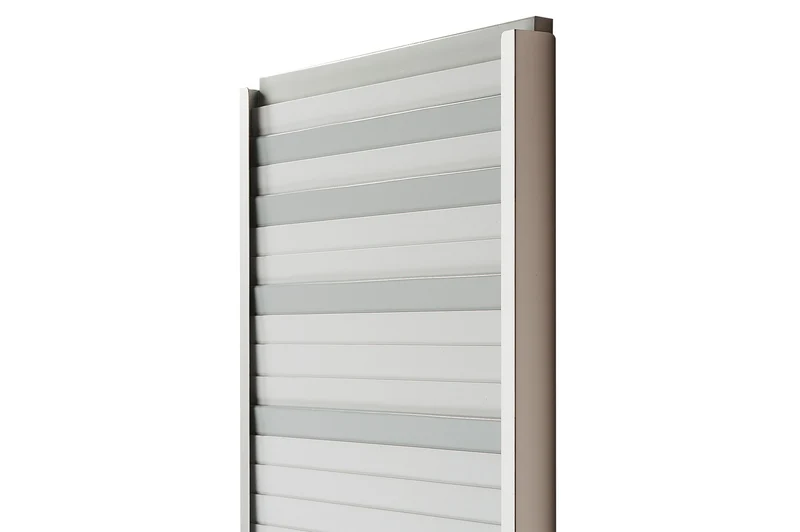 Cardplan - Einstecksystem Ampelwinkel, zum Aufstecken 60 x 250mm, Grau, 10 St. / Pack.