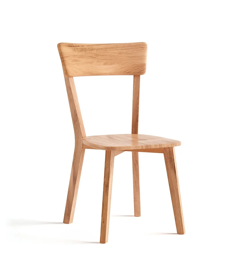 2x - Massivholz-Stühle Leon aus Eiche