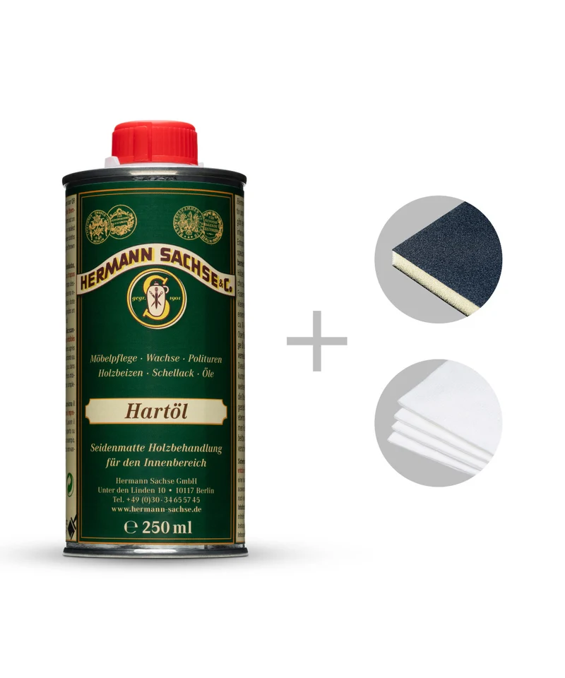 Hermann Sachse Hartöl Pflege-Set 250ml
