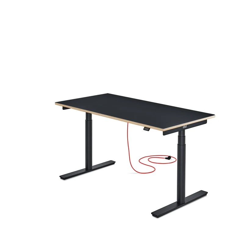 Eliot Original Black Tischplatte Multiplex Fenix Nero 140x70cm