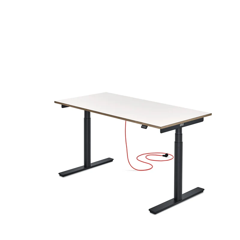 Eliot Original Black Tischplatte Design White 140x70cm
