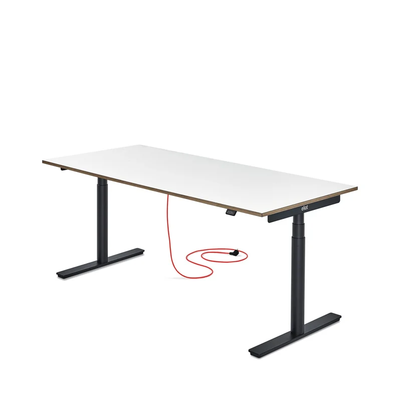 Eliot Original Black Tischplatte Design White 180x80cm