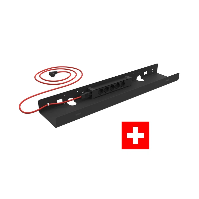 Kabelwanne 1cable-pro Schweiz Black