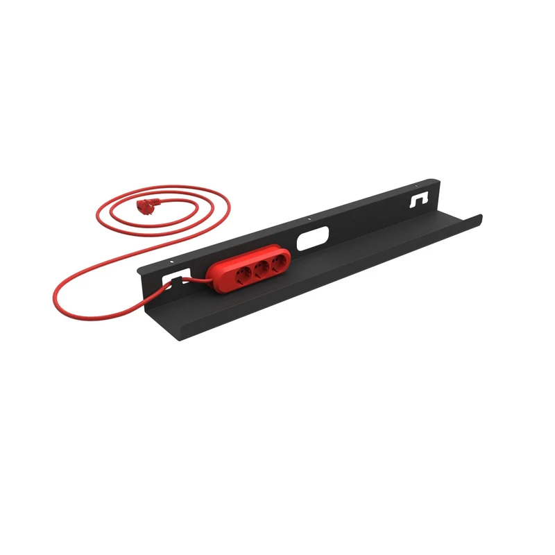 Kabelwanne 1cable-light Black