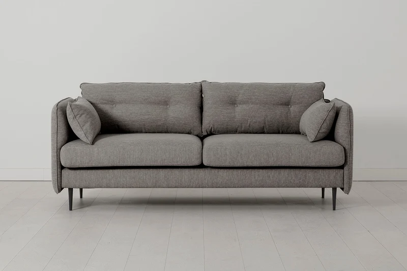 Model 19 Dreisitzer-Sofa, Schattengrau