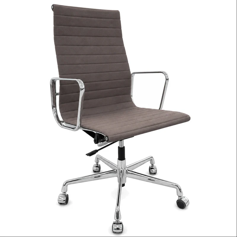 Vitra EA 119 Hopsak hellgrau Chrom