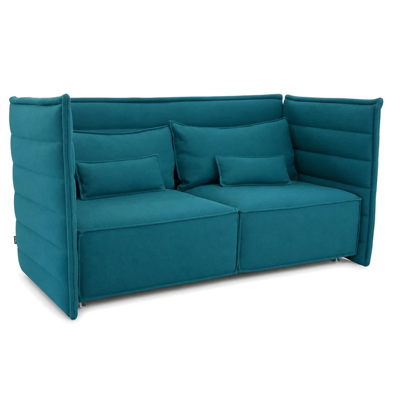 Vitra Plume Sofa petrolblau