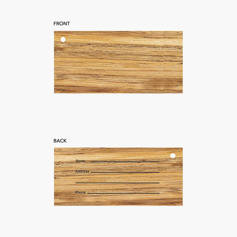 Sustainable Baggage Tag for Partners