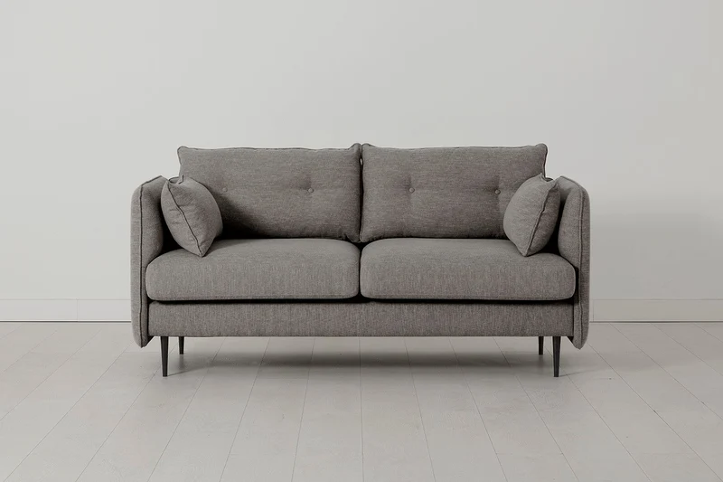 Model 19 Zweisitzer-Sofa, Schattengrau