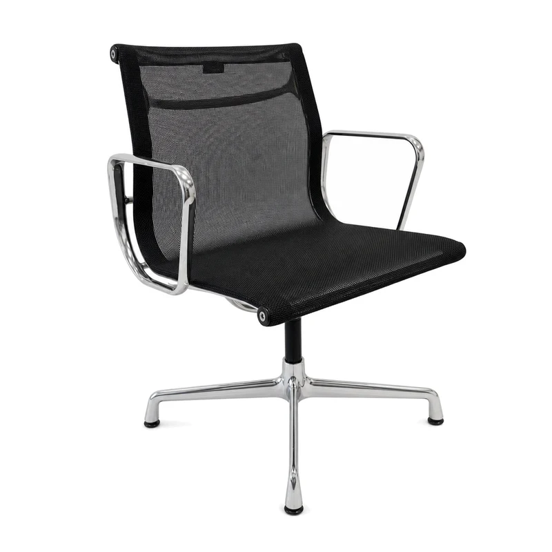 Vitra EA 103 Netz schwarz Alu