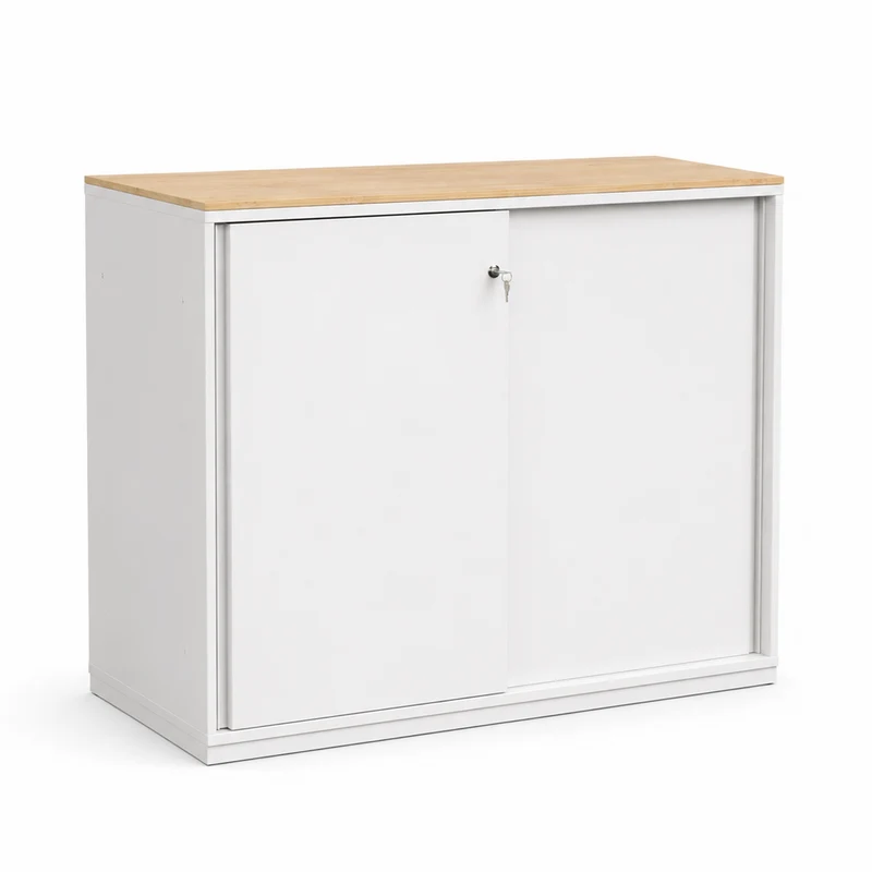 Vitra Highboard Storage Serie 3OH weiß 120x117cm