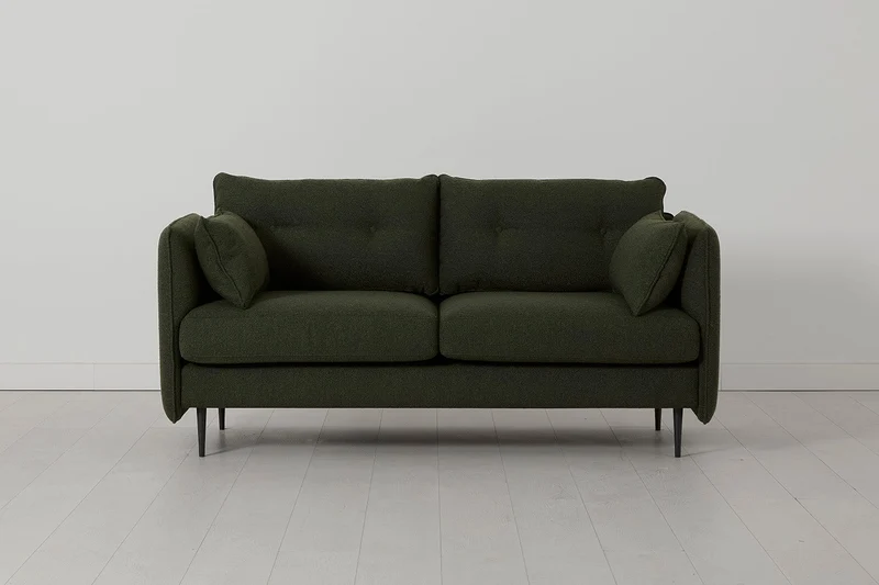 Model 19 Zweisitzer-Sofa, Farngrün