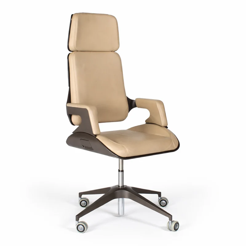Interstuhl Silver 191S Leder beige