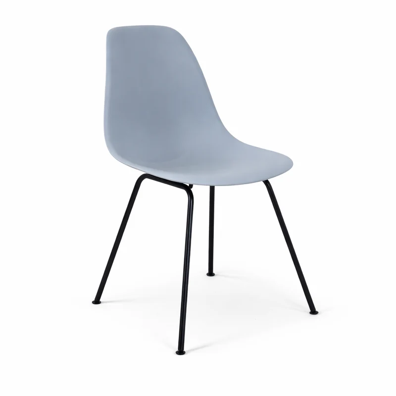 Vitra DSX Plastic Sidechair hellblau