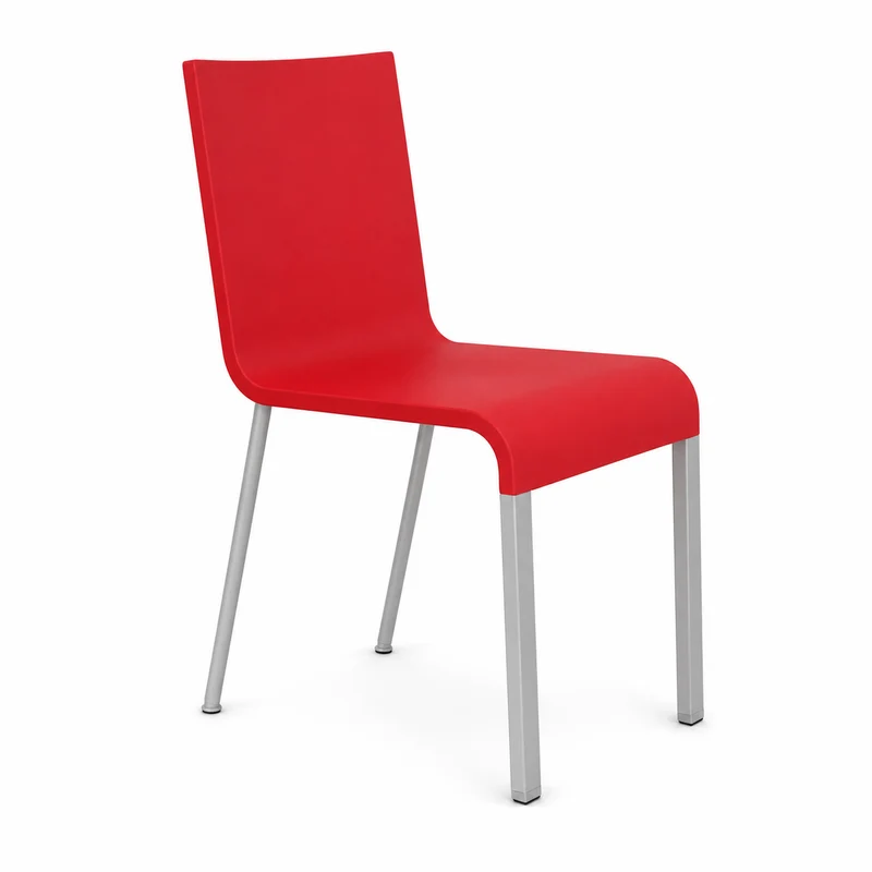 Vitra .03 Besucherstuhl rot
