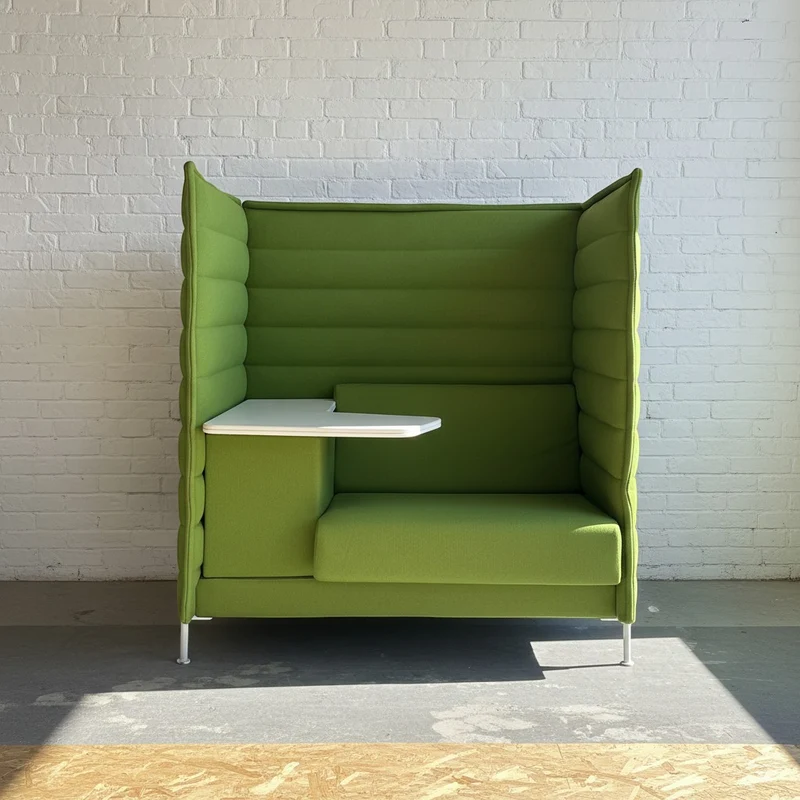 Vitra Alcove Highback Work hellgrün