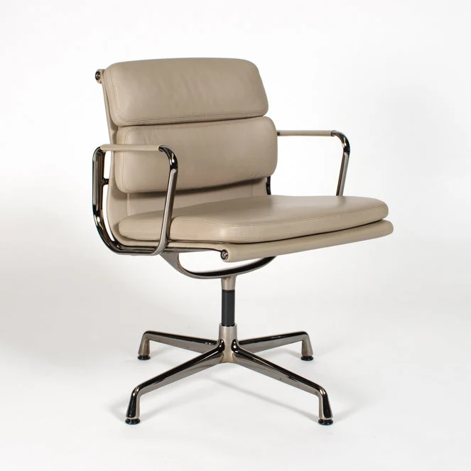 Vitra EA 208 Soft Pad Chair Premiumleder Sand (Limited)