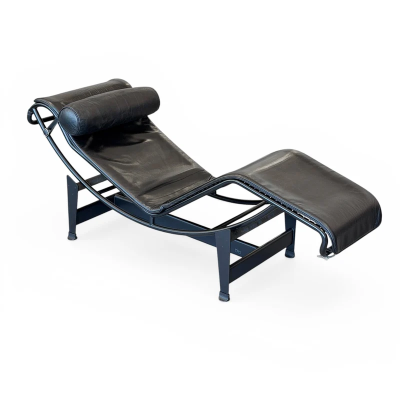 Cassina LC4 Liege Leder schwarz
