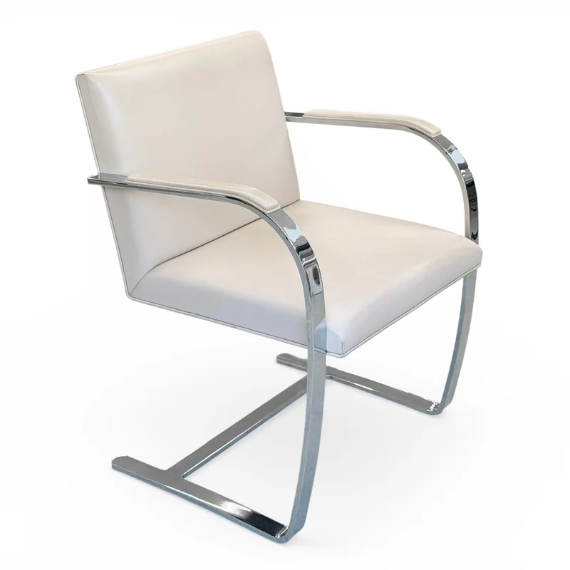 Walter Knoll Brno Lederstuhl creme