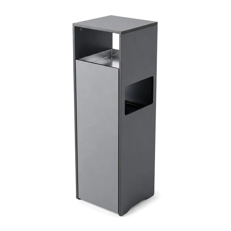 Conmoto Mülleimer / Aschenbecher HPL anthrazit