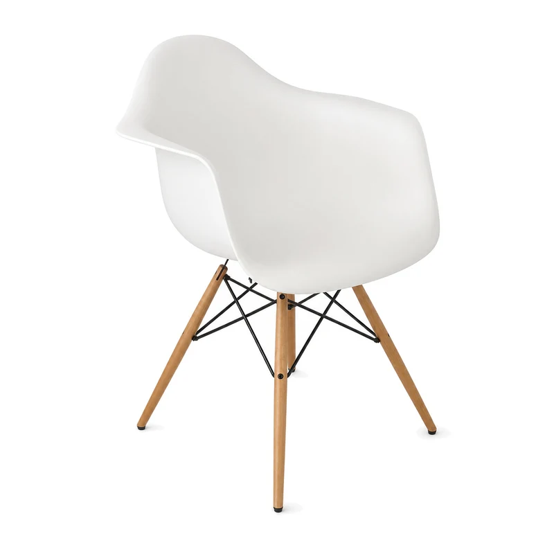 Vitra DAW Eames Plastic Armchair weiß