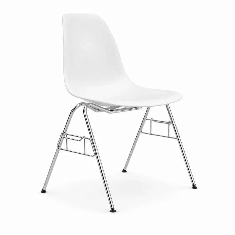 Vitra Eames Plastic Side Chair DSS weiß